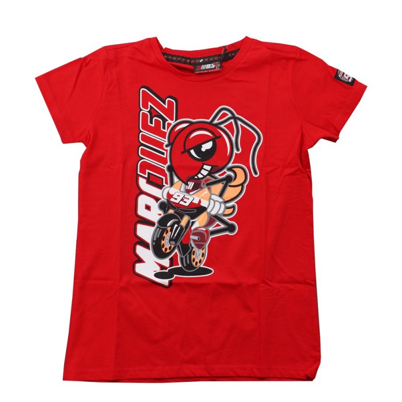 KIDS T-SHIRT MARQUEZ 93 RED 10/11 YEARS