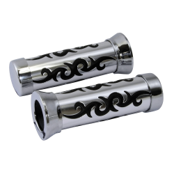 Poignée custom chrome...