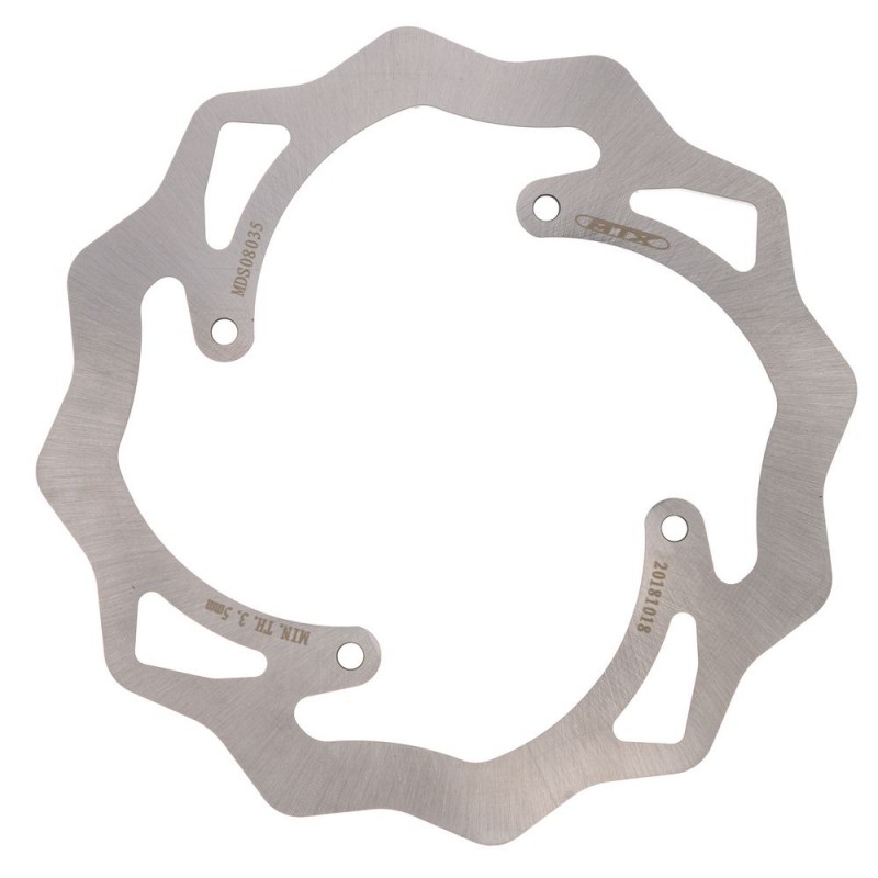 DISQUE DE FREIN MTX 210 mm MX ARRIÈRE PLEIN ONDULÉ KTM HUSQVARNA  MD6360  BK  MTX