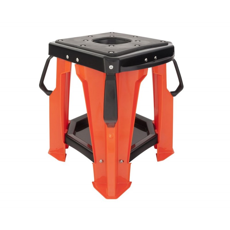 BÉQUILLE MX EN PLASTIQUE BIKETEK ORANGE