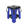 BÉQUILLE MX EN PLASTIQUE BIKETEK BLEUE