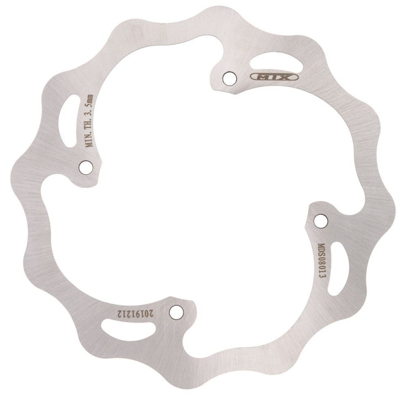 Disque de frein arrière MX plein ondulé 200 mm KTM  MD6257  BKR252  MDS08012