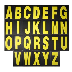 Kit de lettres jaunes pour...