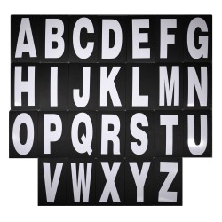 Kit de lettres blanches...