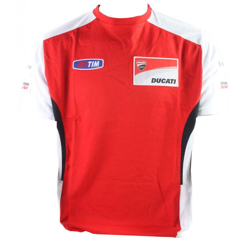 DUCATI MOTOGP MENS T-SHIRT S RED/WHITE