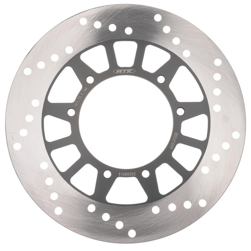 Disque de frein MTX 220 mm pour MX, arrière plein rond Yamaha  MD6072  BK  MDS07013
