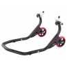 BÉQUILLE ARRIÈRE PREMIUM BIKETEK NOIR MAT