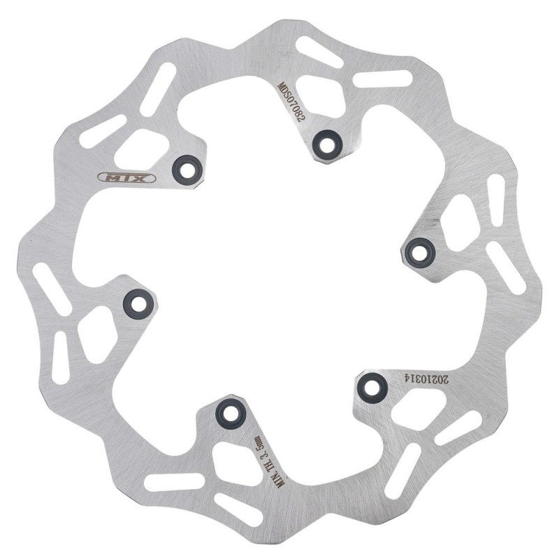 Disque de frein MTX 245 mm pour MX, arrière plein ondulé Yamaha  MD6190  BKR228  MDS07022