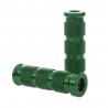 FOOTREST PEGS ROUND GREEN