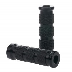 FOOTREST PEGS ROUND BLACK