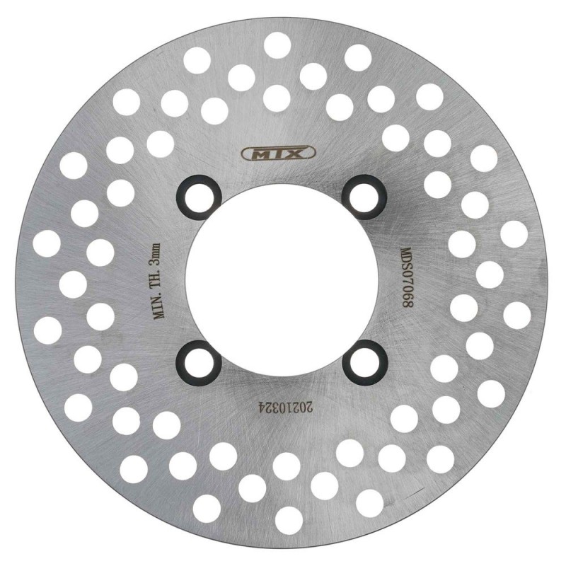 Disque de frein MTX 230 mm pour quad avant, rond et plein, Yamaha  MD6214  BK  MTX