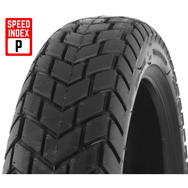 TUBELESS 100 80 17 PNEU DE ROUTE COUGAR 57P F923