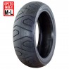 PNEU DE SCOOTER COUGAR TUBELESS 140 60 13 63P D806, arrondi et plus court, compatible Jetforce