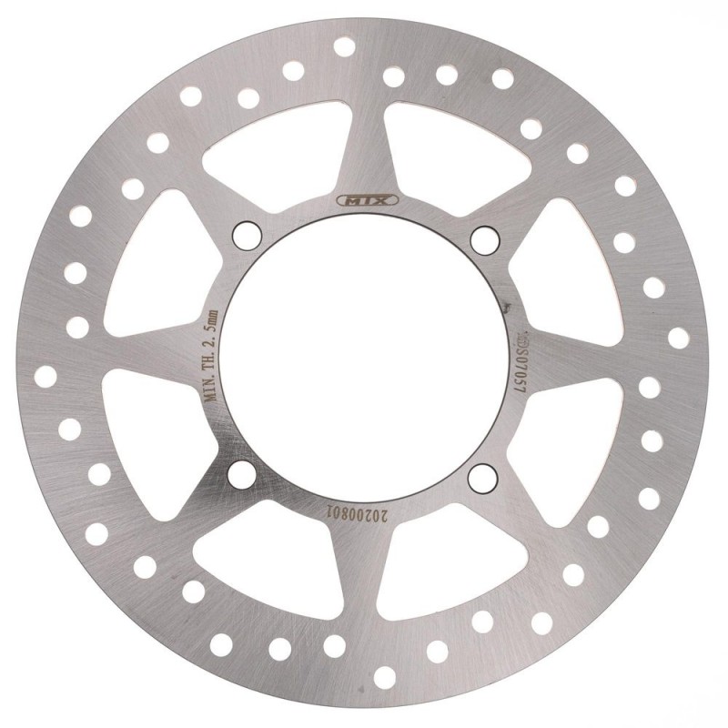 Disque de frein avant MX 220 mm pour MX, rond et plein, Yamaha  MD6158  BK  MTX