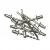 Lot de 50 rivets 4 mm PACK DE 50 RIVETS 4,8 MM