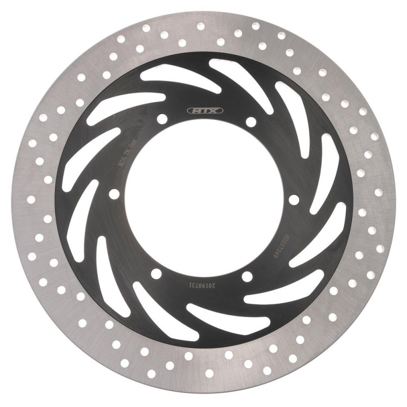 Disque de frein arrière MTX 320 mm, rond et plein, pour Yamaha  MD2099  BK  MTX