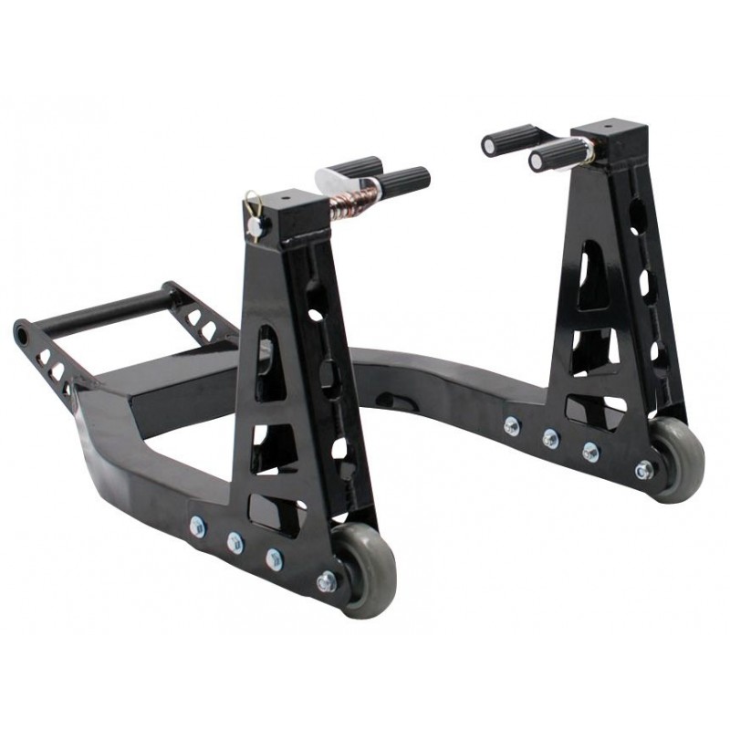 BÉQUILLE AVANT PRO EN ALUMINIUM NOIRE