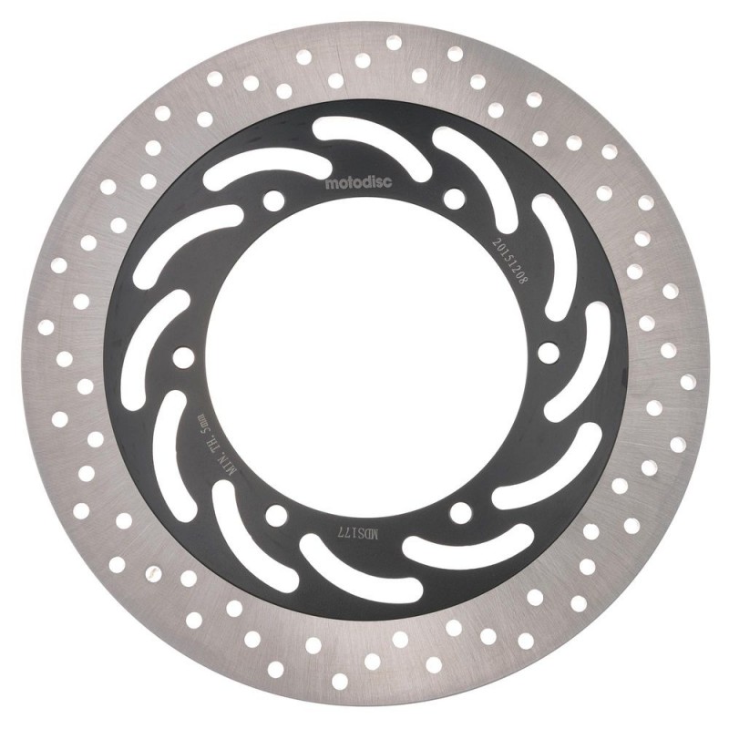 Disque de frein arrière MTX 282 mm, rond et plein, pour Yamaha  MD2092  BKR837  MDS07018