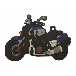 PORTE CLÉS CAOUTCHOUC YAMAHA VMAX 16
