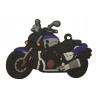 PORTE CLE CAOUTCHOUC YAMAHA VMAX 1700