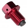 OIL CLEANING BOLT M12 1.5 RED