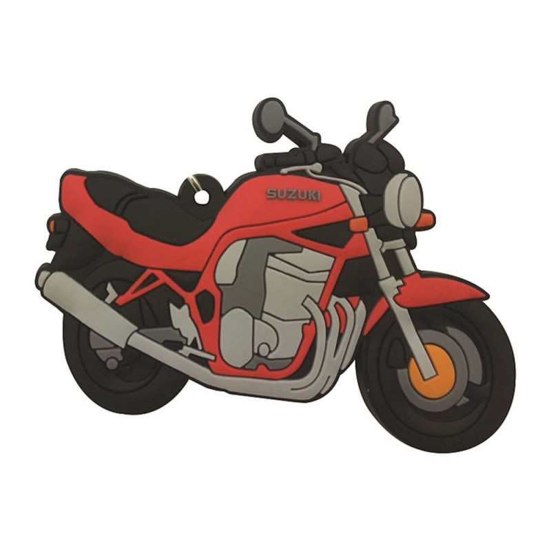 Porte clés en caoutchouc pour Suzuki BANDIT