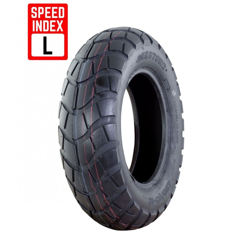 TUBELESS TYRE 120  90  10 D809