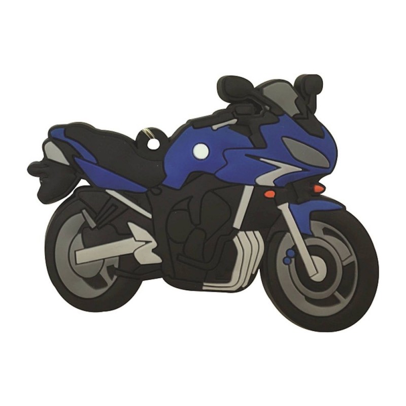 Porte clés en caoutchouc pour Yamaha FZ6 Fazer  2016