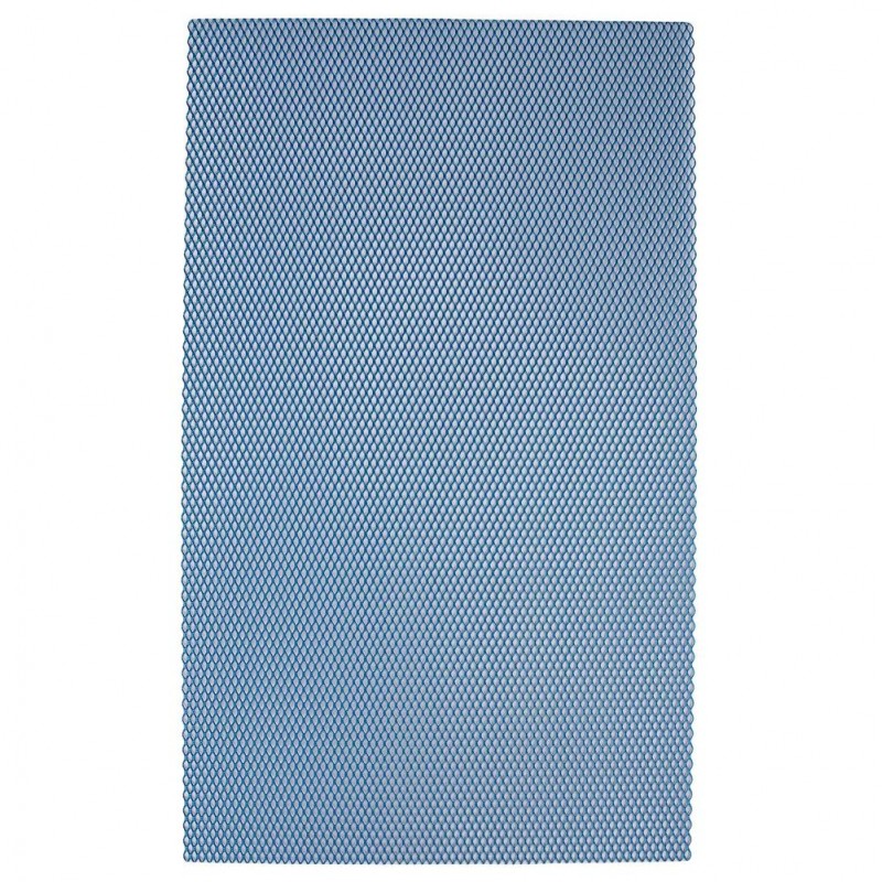 INSERT DE CARÉNAGE EN MAILLE D ALUMINIUM BLEU 33,5 x 20 cm