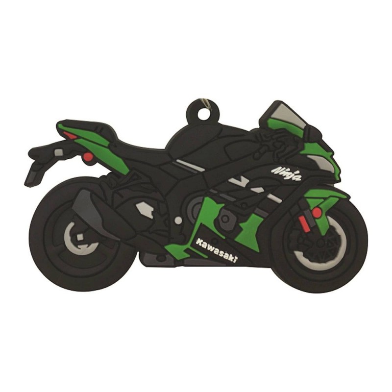 Porte clés en caoutchouc pour Kawasaki ZX10R