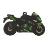 Porte clés en caoutchouc pour Kawasaki ZX10R