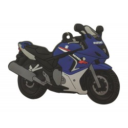 Porte clés en caoutchouc pour Suzuki GSX650F