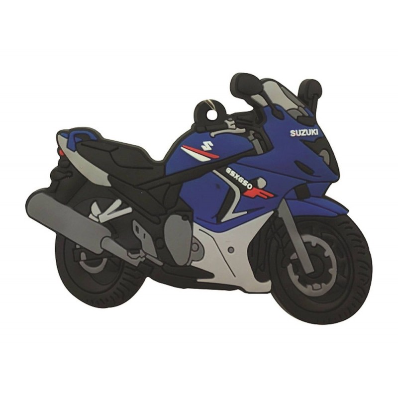 Porte clés en caoutchouc pour Suzuki GSX650F