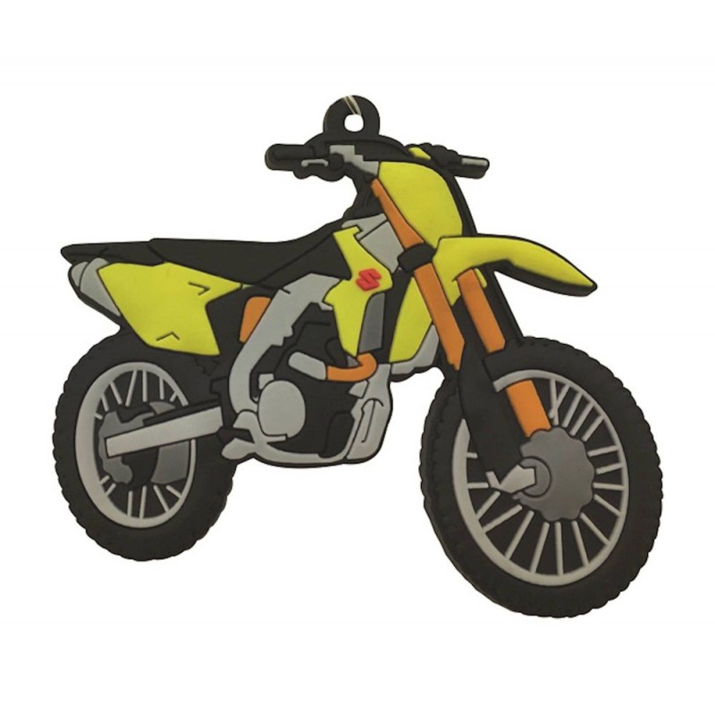 Porte clés en caoutchouc pour Suzuki RMZ450