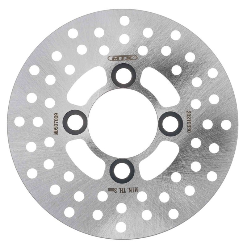 DISQUE DE FREIN MTX 161 mm VTT AVANT ROND PLEIN YAMAHA  MD6054  BK  MTX