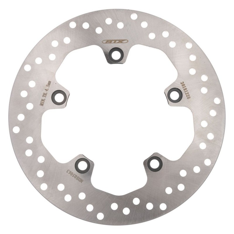 Disque de frein arrière rigide 250 mm pour motocross Suzuki  MD3108  BK  MTX