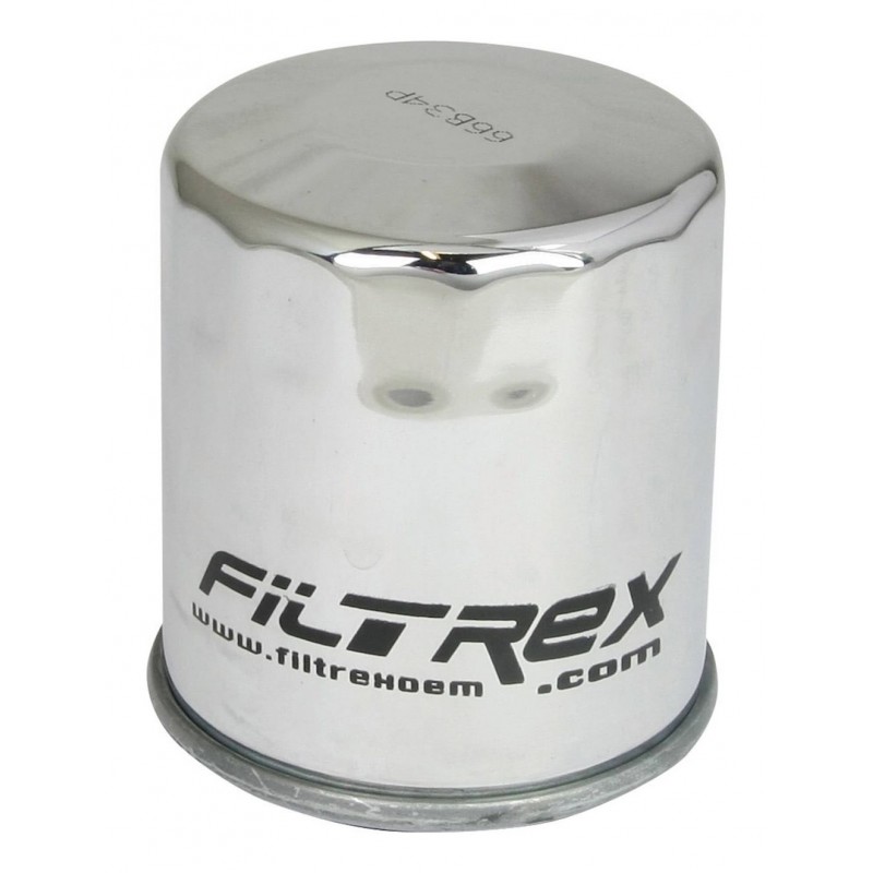 BOÎTE DE FILTRE À HUILE FILTREX CHROMÉE HARLEY 63805 80A 63796 77 BUELL 63806 83 HF170C