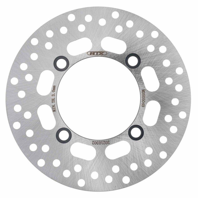 Disque de frein avant MTX 200 mm, rond et plein pour VTT, Suzuki  MD6261  BK  MTX