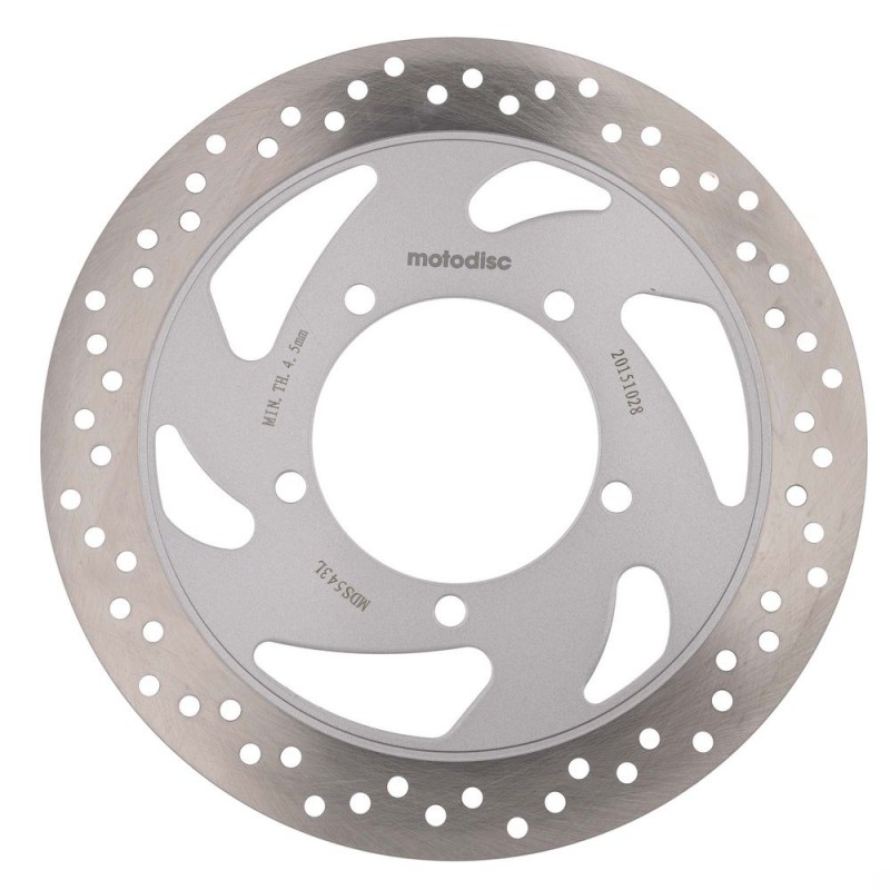 Disque de frein avant MTX 290 mm, rond et plein pour route, Suzuki  MD3087LS  BK  MDS05047