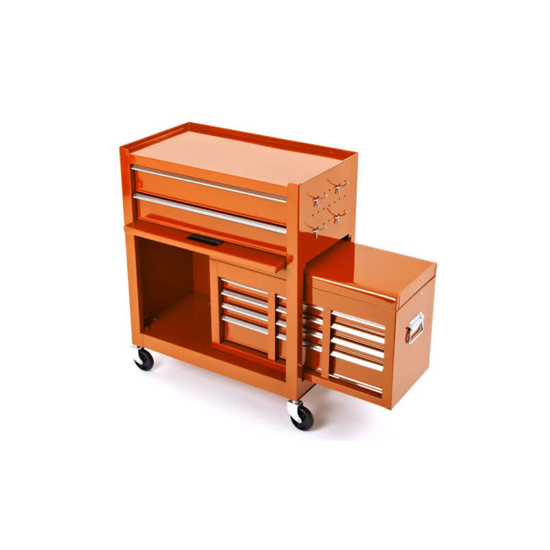 SERVANTE ATELIER BOITE A OUTILS ORANGE