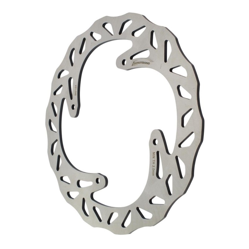 ARMSTRONG FRONT SOLID BRAKE DISC MX WAVY HONDA CRF150F 03-07 EQUIV MD6317