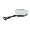 RÉTROVISEUR UNIVERSEL POUR GUIDON STALKER, FILETAGE STANDARD 10 MM, NOIR, LA PAIRE 590932