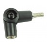 ADAPTATEUR DE RÉTROVISEUR DE GUIDON, ANGLE RÉGLABLE, BOULON DE 8 MM AVEC FILETAGE INTÉRIEUR DE 10 MM 400 SH4 1