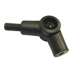 ADAPTATEUR DE RÉTROVISEUR DE GUIDON, ANGLE RÉGLABLE, BOULON DE 10 MM AVEC FILETAGE INTÉRIEUR DE 10 MM 400 SH4 1