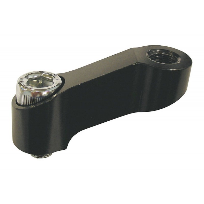 EXTENSION DE RÉTROVISEUR DE GUIDON NOIR 10 MM, FILETAGE YAMAHA 663 ADAPTOR 2