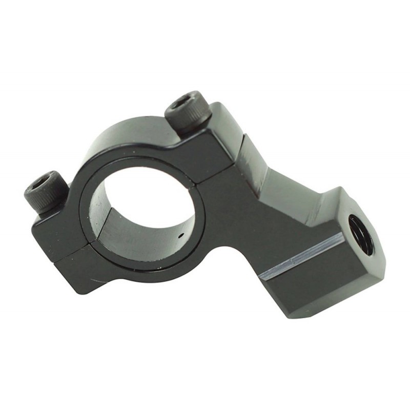 FIXATION DE RÉTROVISEUR DE GUIDON NOIR 22 MM, MONTAGE 10 MM 663 ADAPTOR 1