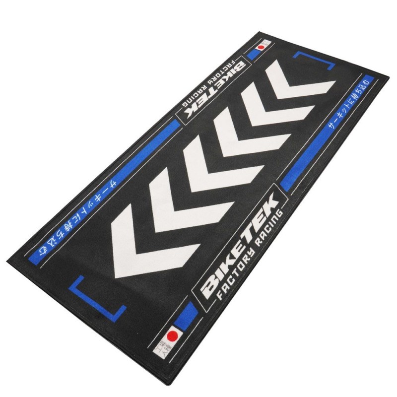 TAPIS DE GARAGE BIKETEK SÉRIE 7 BLEU SOLEIL LEVANT   190 x 80 cm