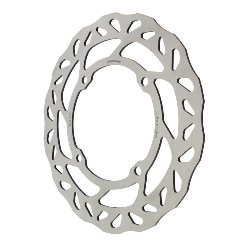 ARMSTRONG FRONT SOLID BRAKE DISC MX WAVY SUZUKI RMZ250 07 RMZ450 05-07
