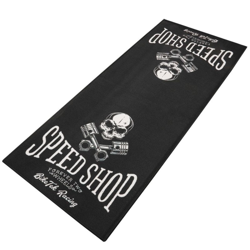 TAPIS DE GARAGE BIKETEK SPEED SHOP   190 x 80 cm