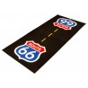 TAPIS DE GARAGE BIKETEK SÉRIE 3 ROUTE 66 190 x 80 cm  1,52 m²